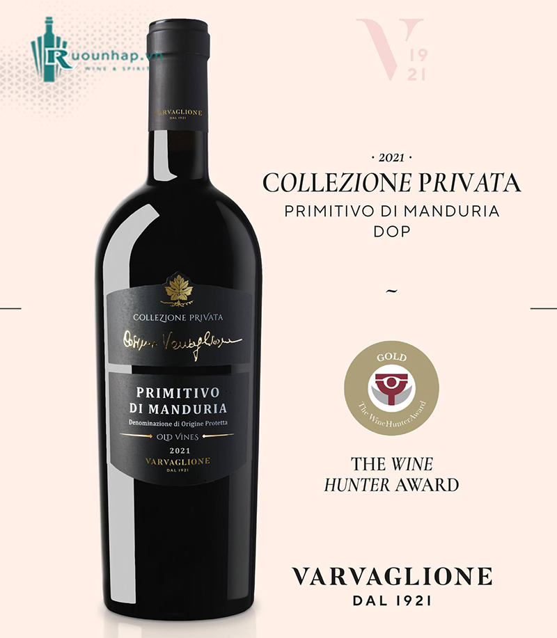 Rượu Vang Privata Primitivo Di Manduria DOP 6 Rượu Vang Privata Primitivo Di Manduria DOP
