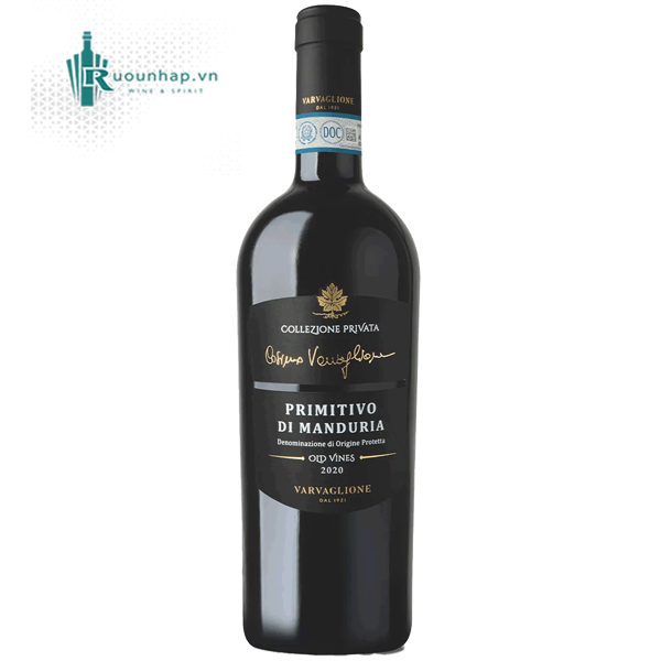 Privata Primitivo Di Manduria DOP Rượu Vang Privata Primitivo Di Manduria DOP