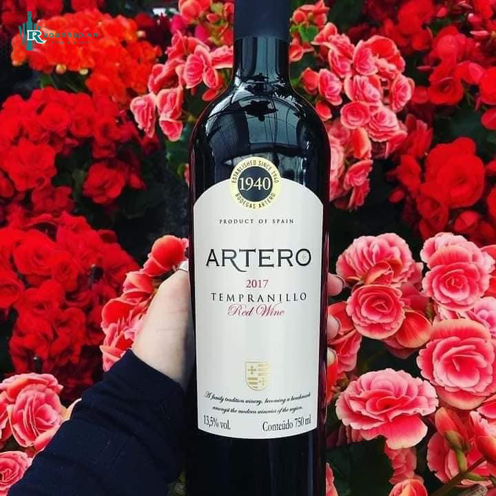 Rượu vang ARTERO TEMPRANILLO