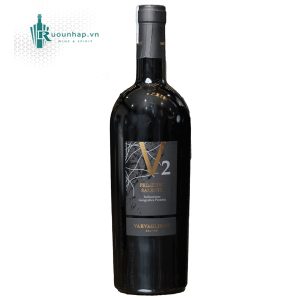 Rượu vang V2 Primitivo Del Salento - Vang Ý