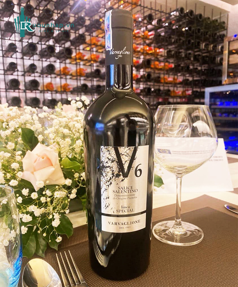 Rượu Vang V6 Salice Salentino 5 Rượu Vang V6 Salice Salentino