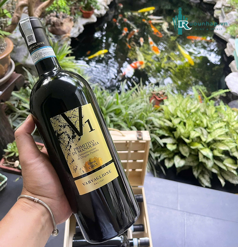 Rượu Vang V1 Primitivo Di Manduria