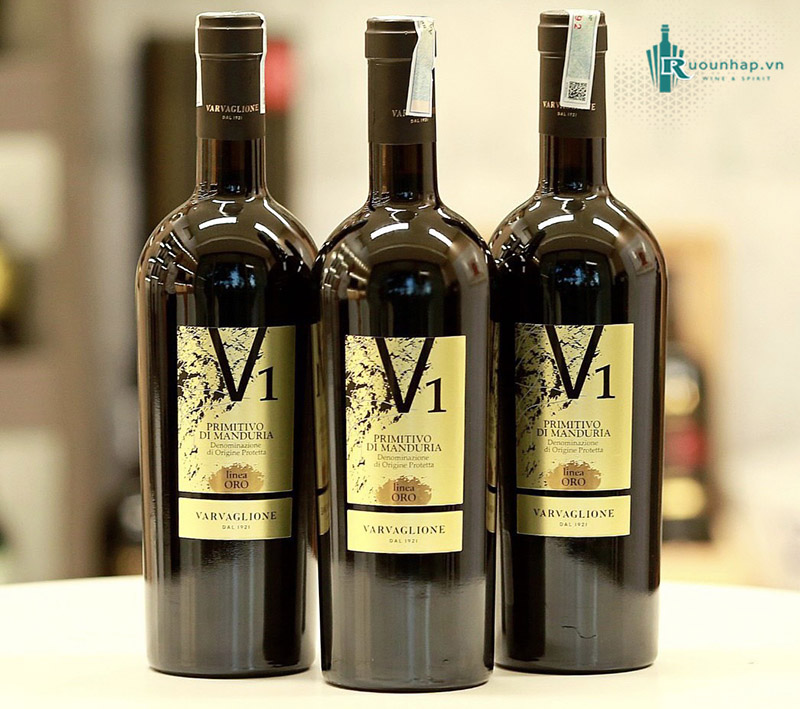 Rượu Vang V1 Primitivo Di Manduria