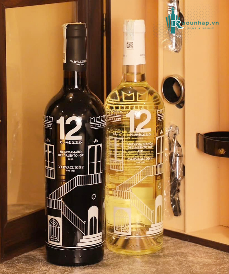 Rượu Vang Ý 12 E Mezzo – Vang Đỏ Và Vang Trắng 4 Rượu Vang Ý 12 E Mezzo – Vang Đỏ Và Vang Trắng