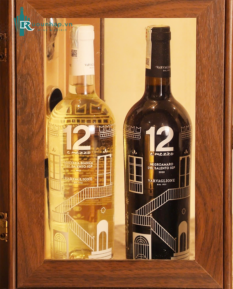 Rượu Vang Ý 12 E Mezzo – Vang Đỏ Và Vang Trắng 6 Rượu Vang Ý 12 E Mezzo – Vang Đỏ Và Vang Trắng