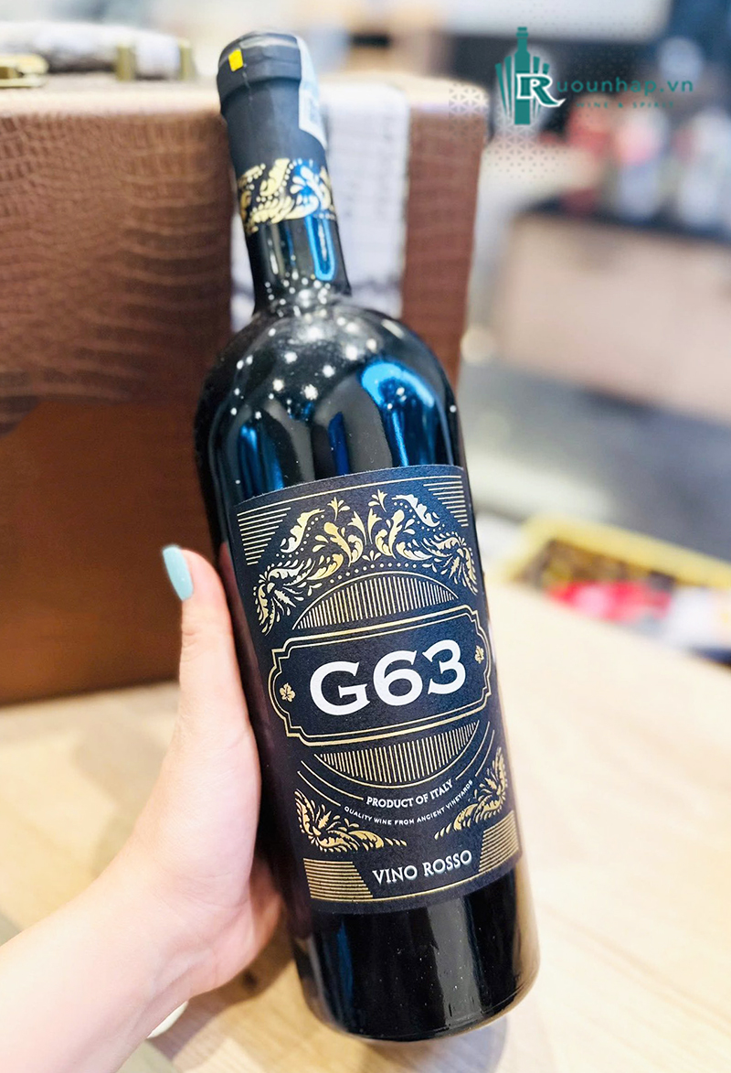 Rượu Vang Ý G63 Vino Rosso 4 Rượu Vang Ý G63 Vino Rosso