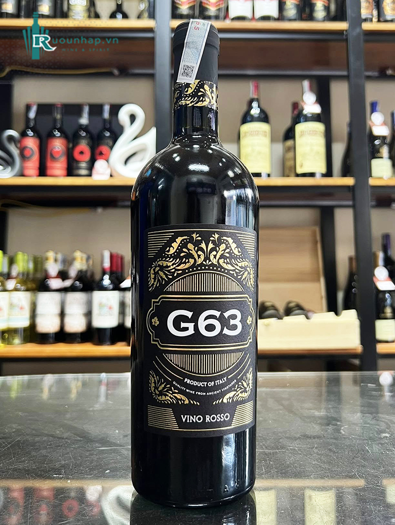 Rượu Vang Ý G63 Vino Rosso 6 Rượu Vang Ý G63 Vino Rosso