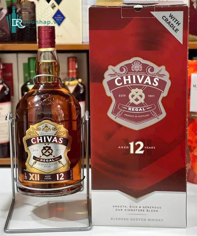 Rượu Chivas 12 Năm 4500 ml