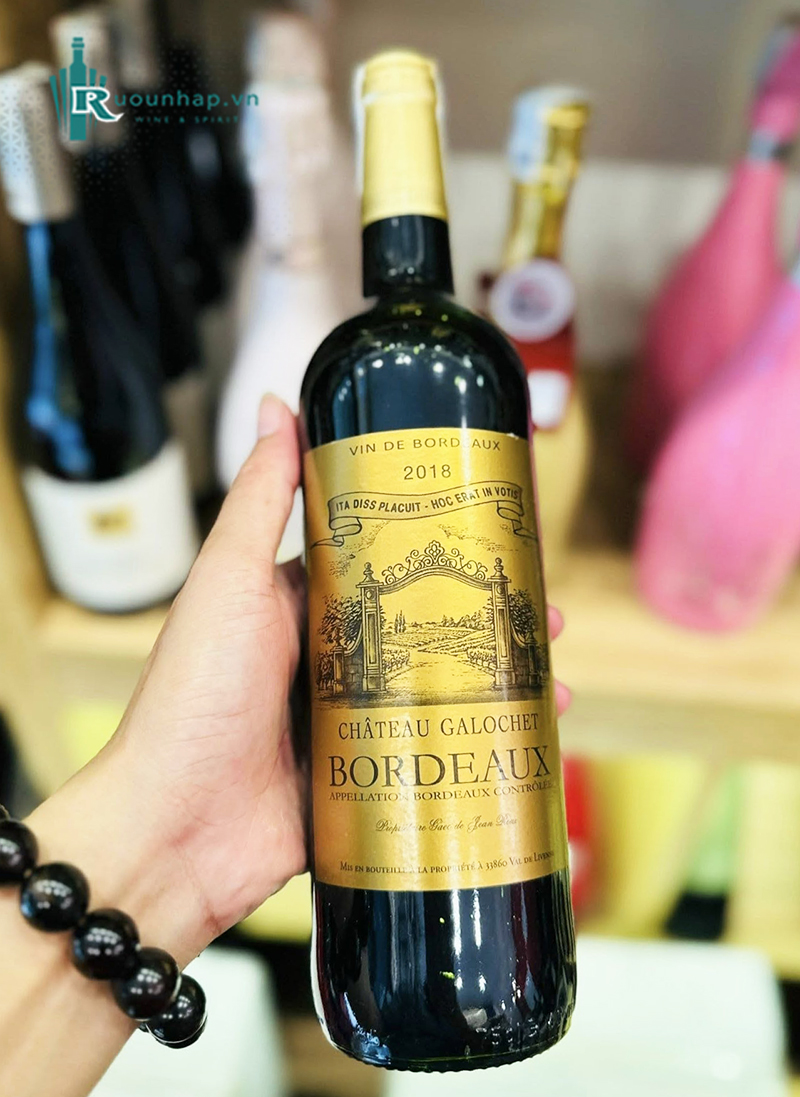 Rượu Vang Chateau Galochet Bordeaux 5 Rượu Vang Chateau Galochet Bordeaux