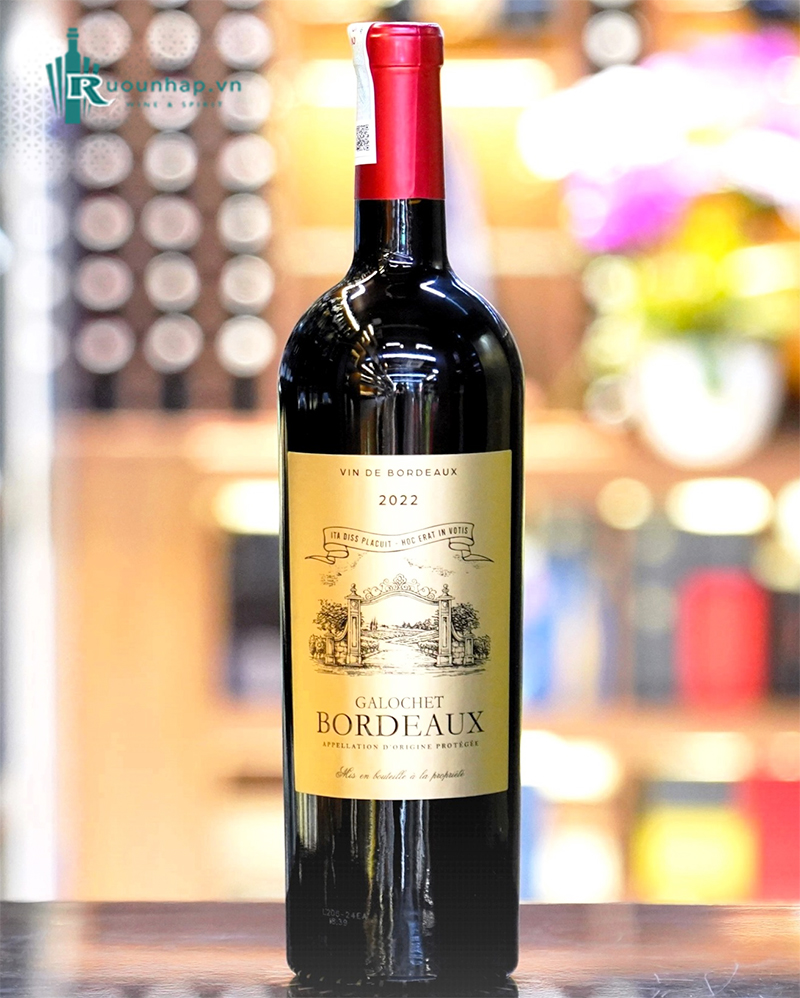 Rượu Vang Chateau Galochet Bordeaux 4 Rượu Vang Chateau Galochet Bordeaux
