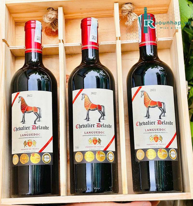 Rượu Vang Chevalier Delaude Languedoc 5 Rượu Vang Chevalier Delaude Languedoc