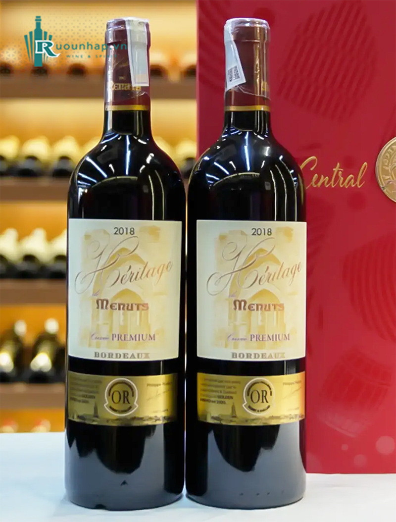 Rượu Vang Heritage de Menuts 4 Rượu Vang Heritage de Menuts