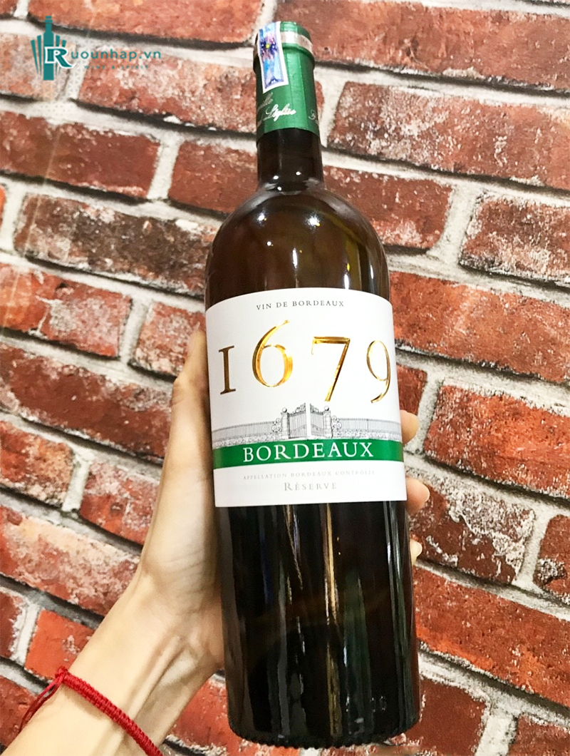 Rượu Vang 1679 Bordeaux Blanc 5 Rượu Vang 1679 Bordeaux Blanc