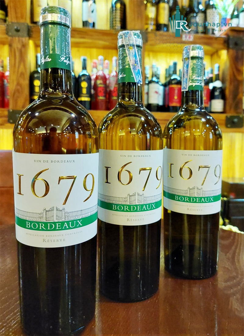 Rượu Vang 1679 Bordeaux Blanc 6 Rượu Vang 1679 Bordeaux Blanc