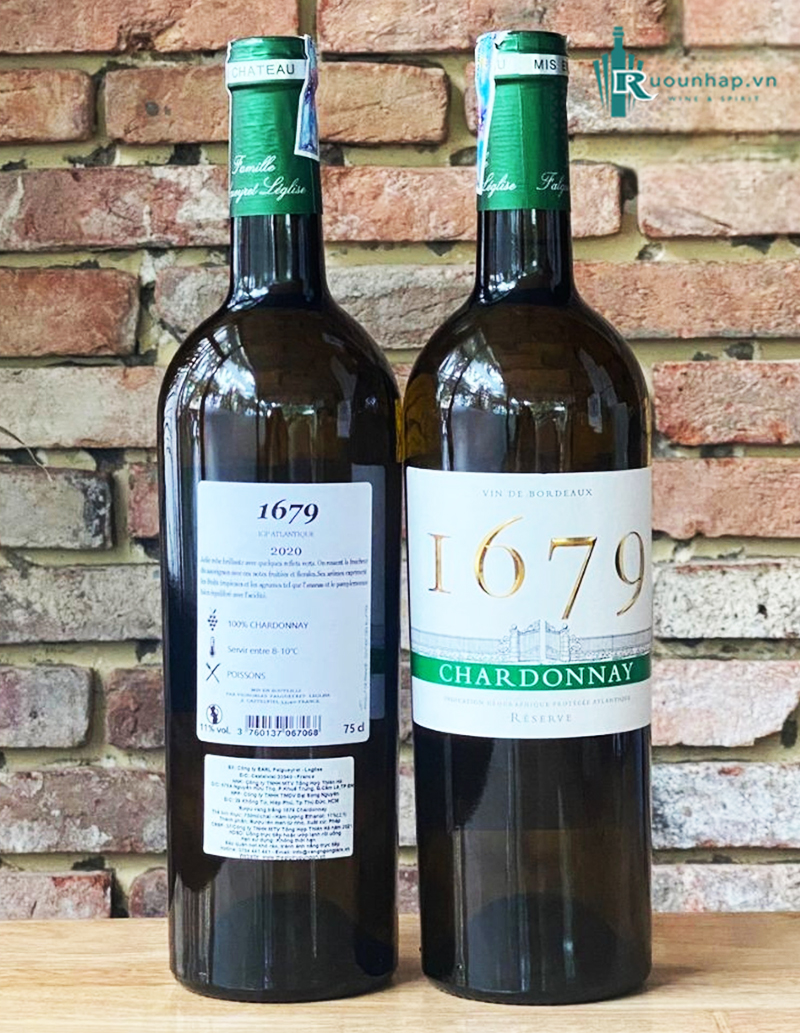 Rượu Vang 1679 Chardonnay 6 Rượu Vang 1679 Chardonnay