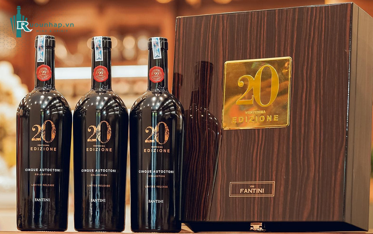 Rượu Vang 20 Edizione Limited Edition