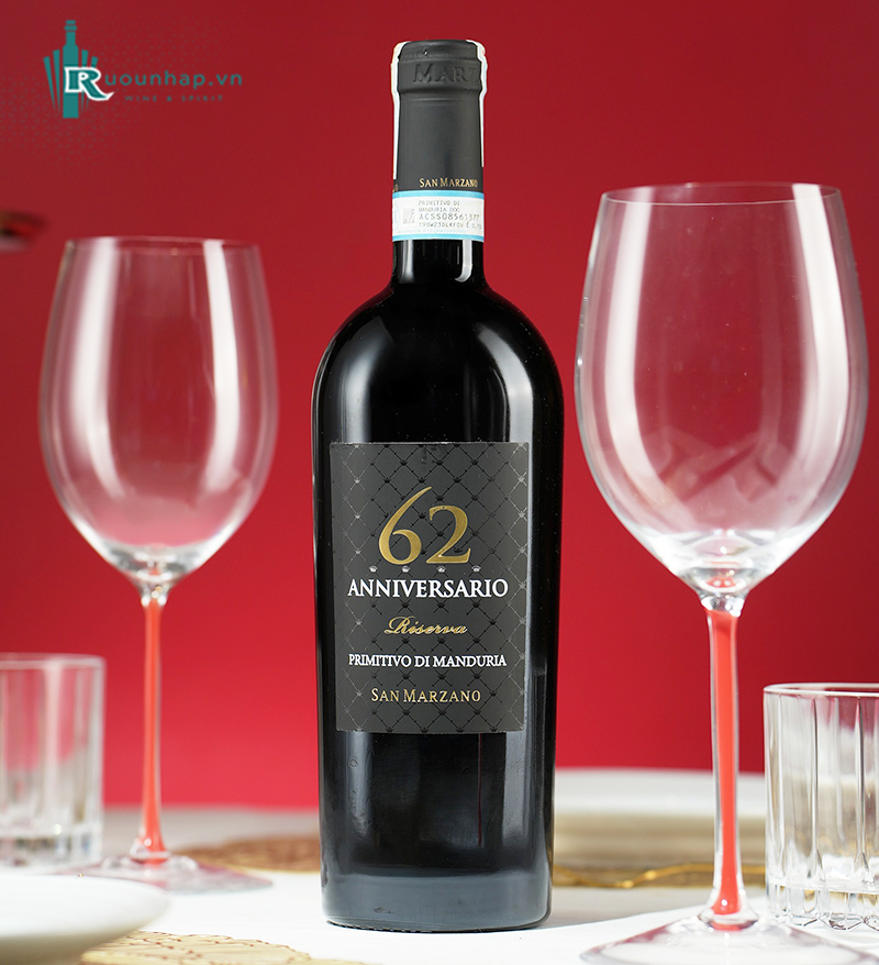 Rượu Vang 62 Anniversario 6 Rượu Vang 62 Anniversario