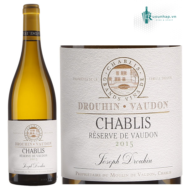 Ruou Vang Joseph Drouhin Chablis Reserve De Vaudon 1