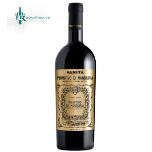 Rượu Vang Vanita Primitivo Di Manduria Vendemmia