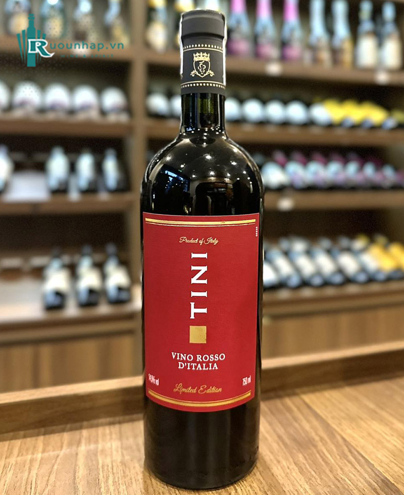 Rượu Vang Tini Vino Rosso D'italia