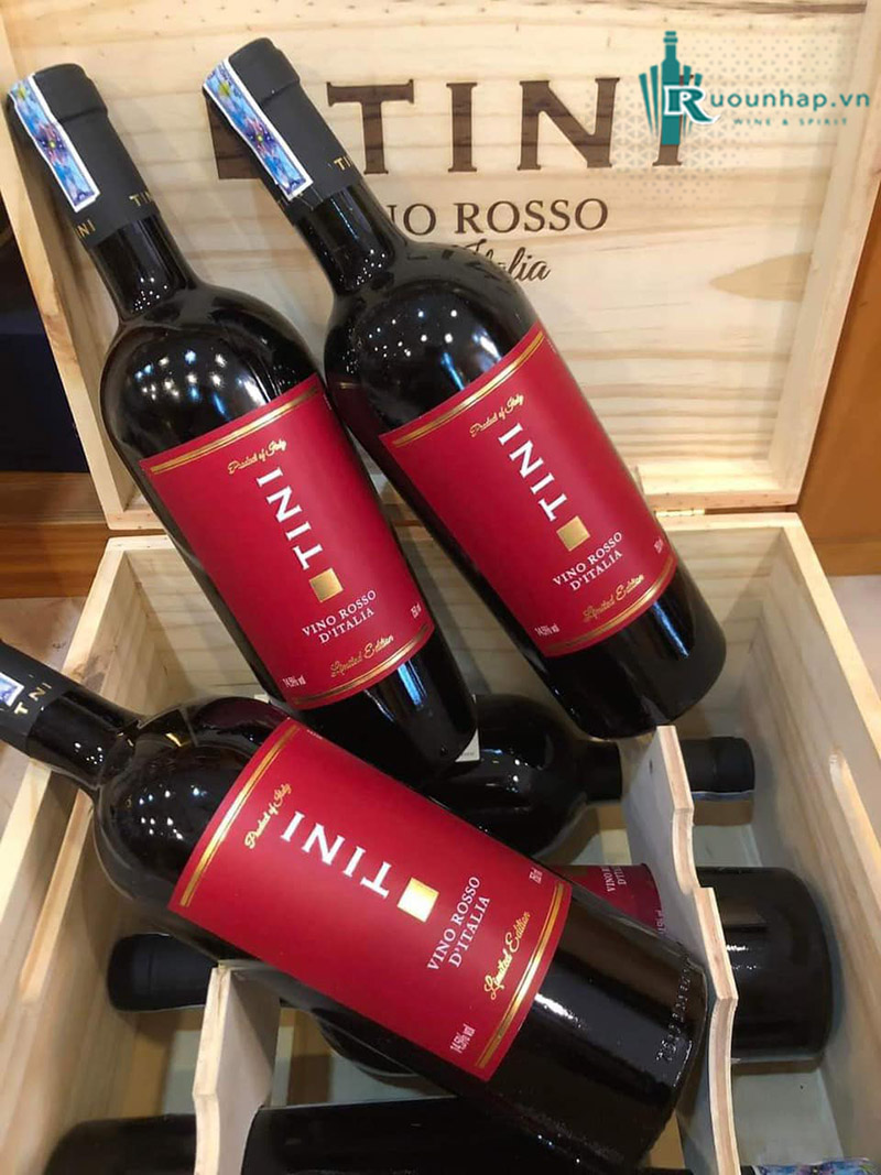 Rượu Vang Tini Vino Rosso D'italia