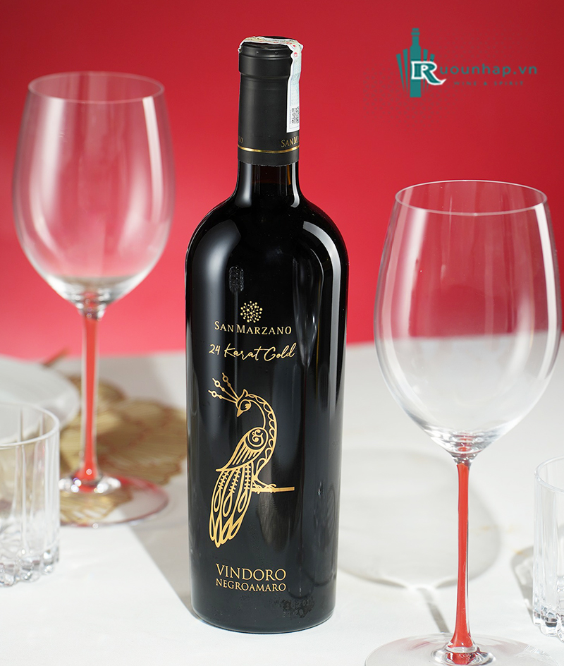 Rượu Vang Vindoro 24 Karat Gold 5 Rượu Vang Vindoro 24 Karat Gold