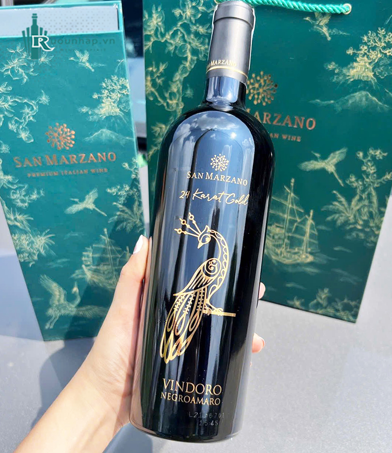 Rượu Vang Vindoro 24 Karat Gold 6 Rượu Vang Vindoro 24 Karat Gold