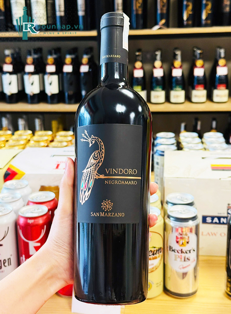 Rượu Vang Con Công Vindoro Negroamaro 5 Rượu Vang Con Công Vindoro Negroamaro