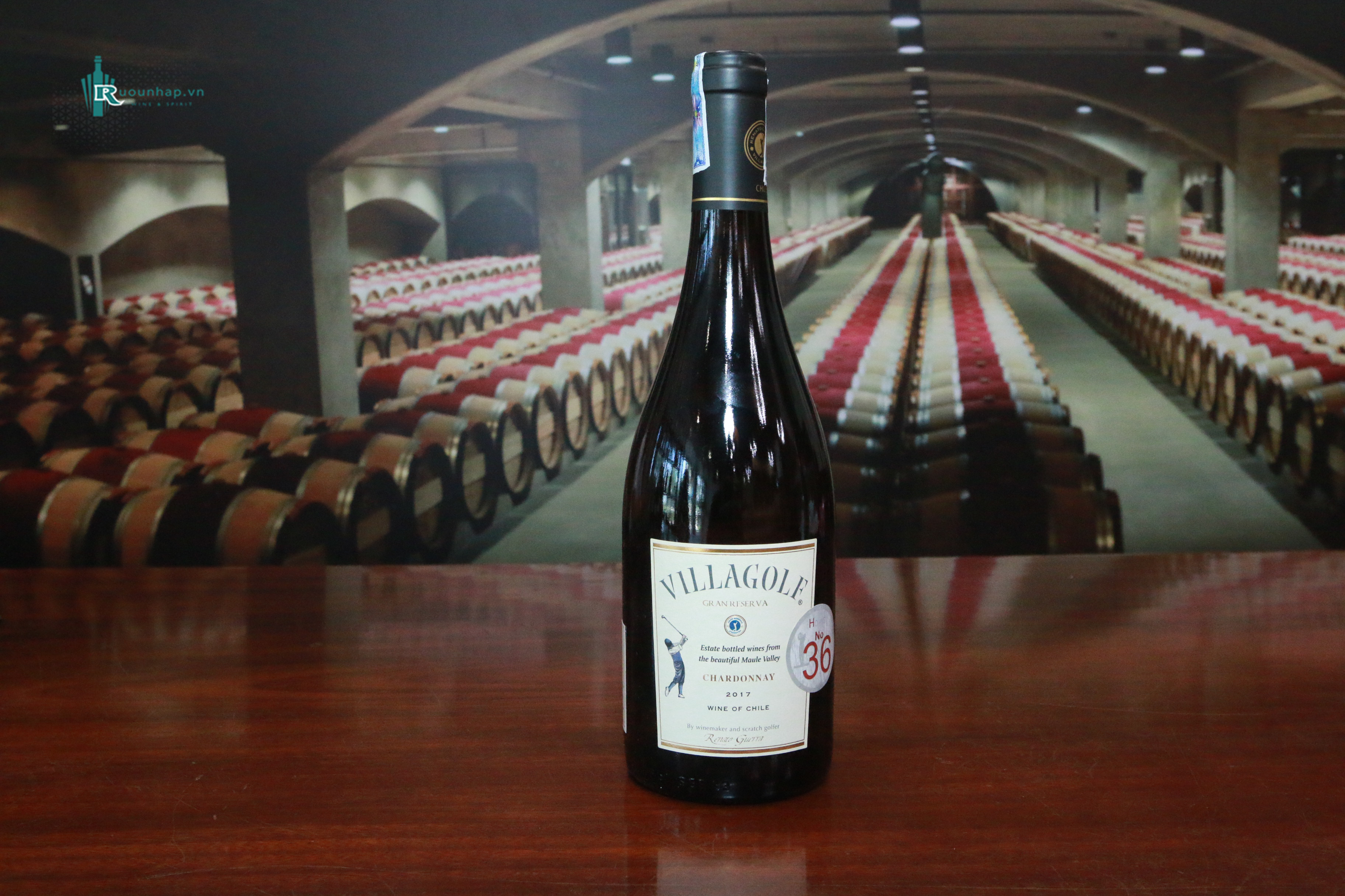 Rượu Vang Villagolf Gran Reserva Chardonnay