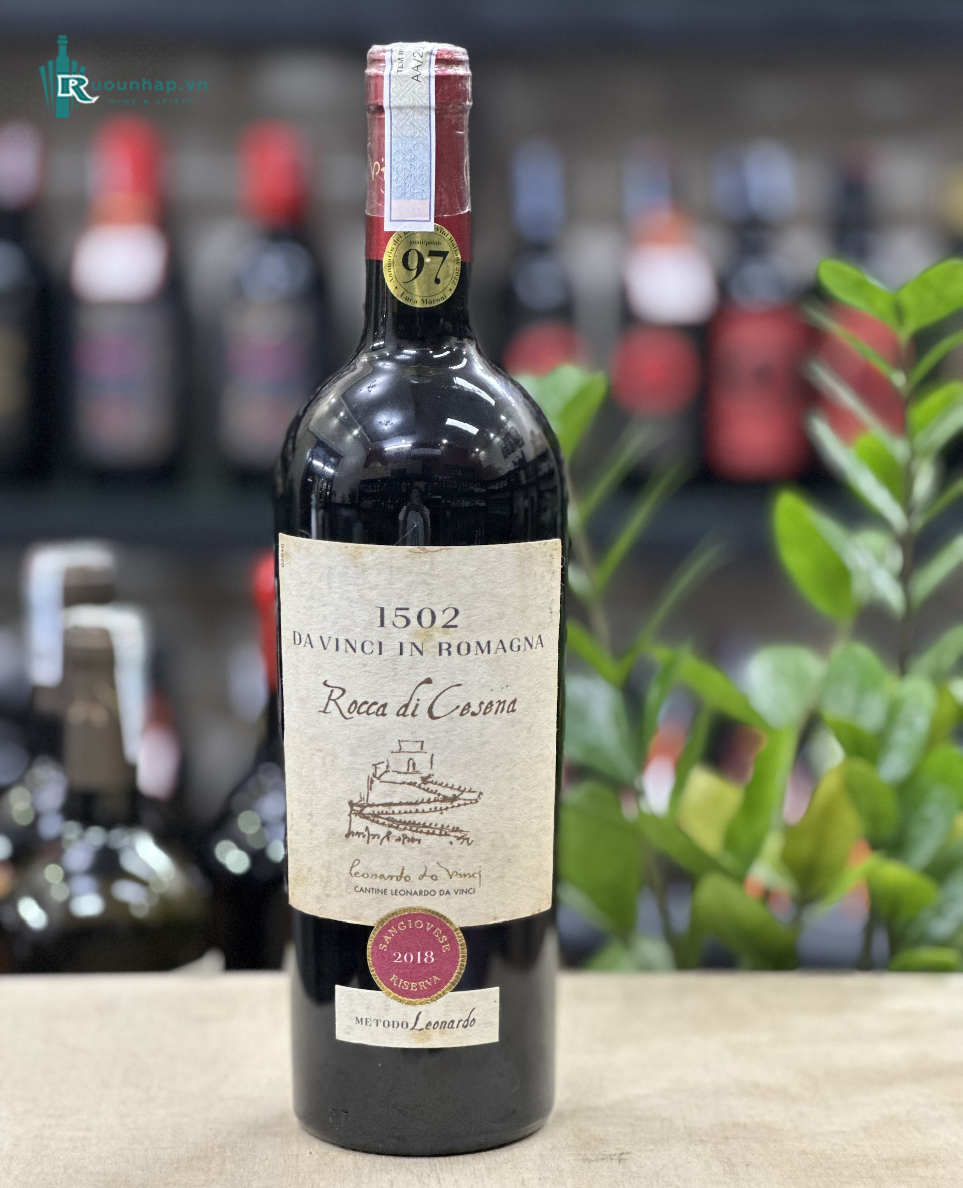 Rượu Vang 1502 Da Vinci Romagna Rocca di Cesena