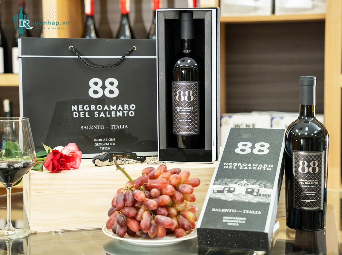 Rượu Vang 88 Negroamaro Del Salento 5 Rượu Vang 88 Negroamaro Del Salento