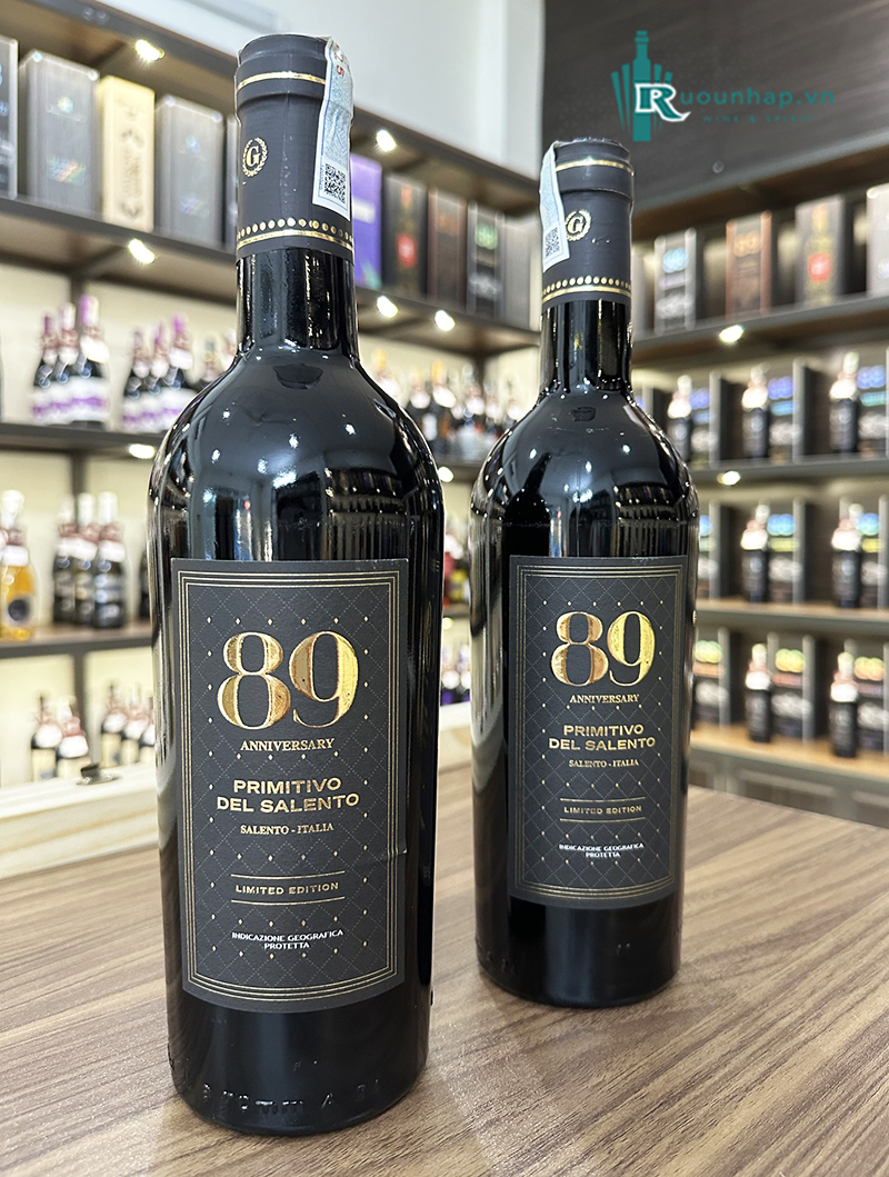 Rượu Vang 89 Anniversary Primitivo 5 Rượu Vang 89 Anniversary Primitivo