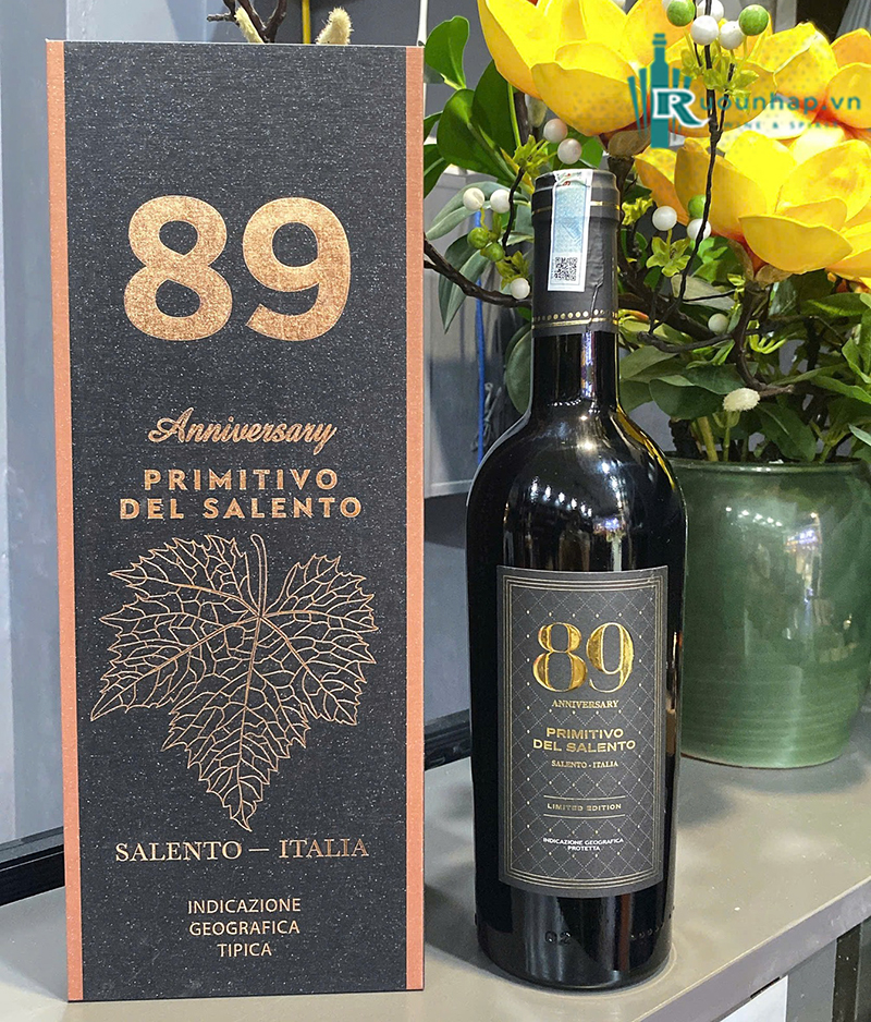 Rượu Vang 89 Anniversary Primitivo 6 Rượu Vang 89 Anniversary Primitivo