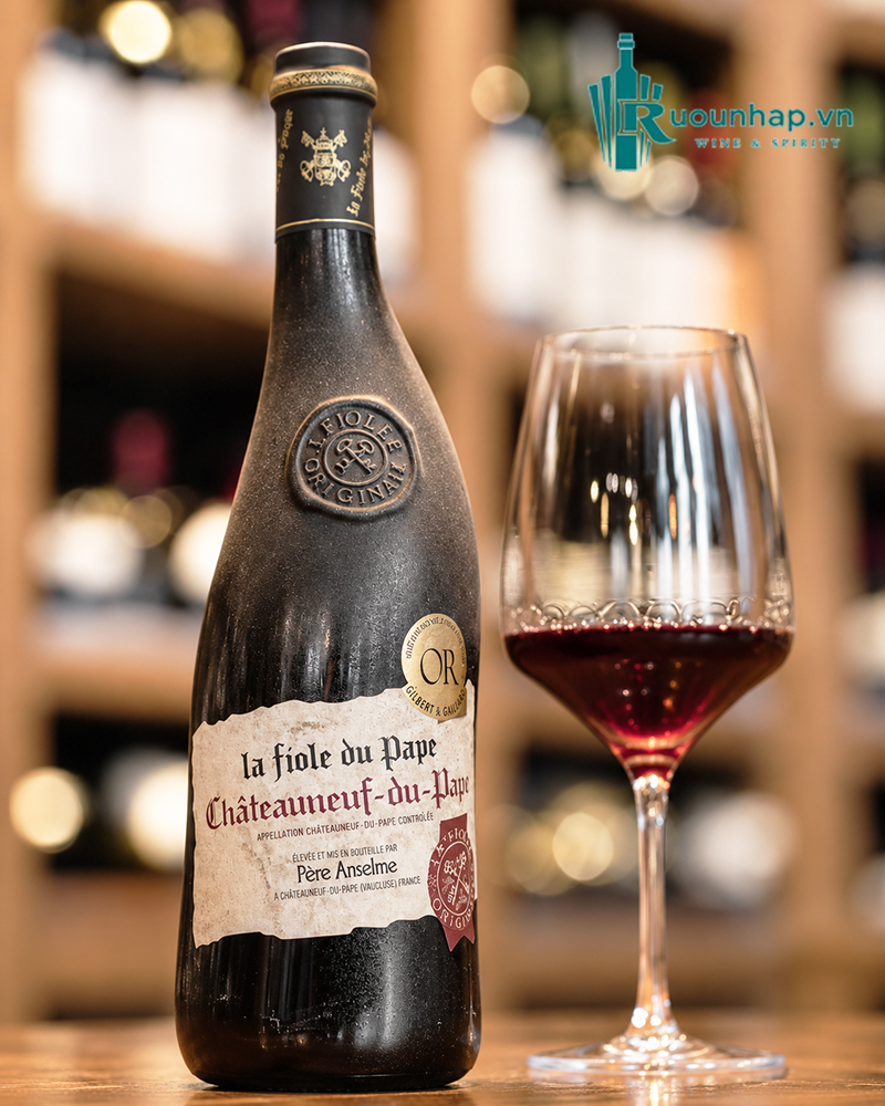 Rượu Vang Chateauneuf du Pape La Fiole Du Pape Cổ Vẹo 6 Rượu Vang Chateauneuf du Pape La Fiole Du Pape Cổ Vẹo