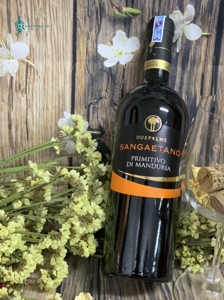 Rượu Vang Due Palme Sangaetano Primitivo Di Manduria