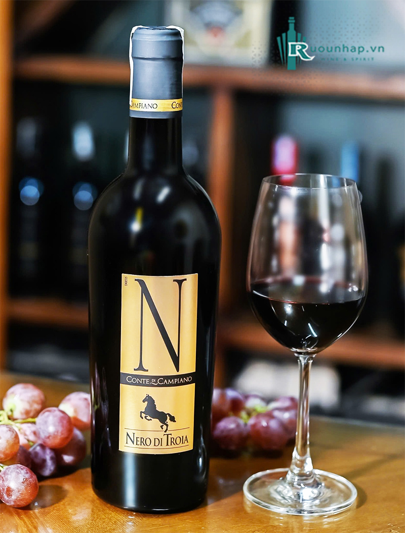 Rượu Vang N Nero di Troia Conte Di Campiano 6 Rượu Vang N Nero di Troia Conte Di Campiano