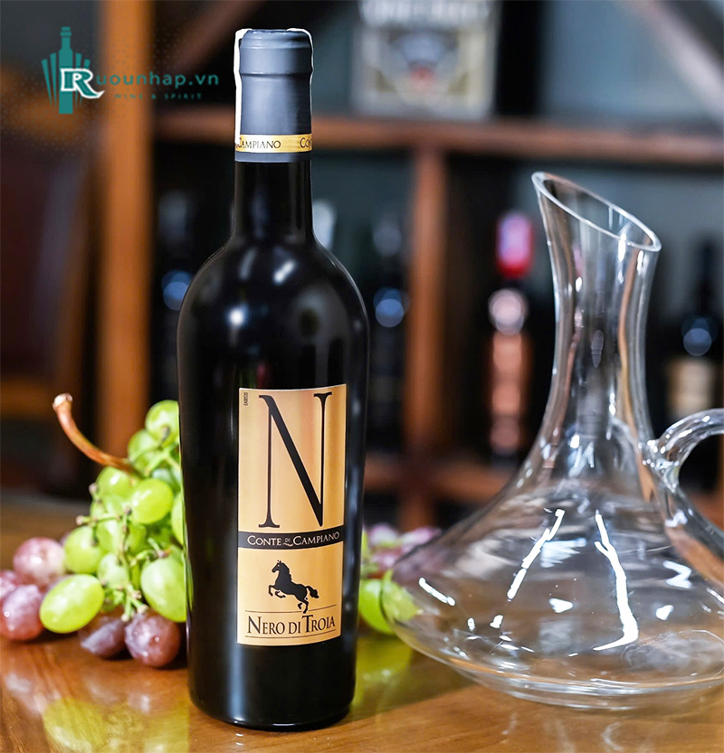 Rượu Vang N Nero di Troia Conte Di Campiano 5 Rượu Vang N Nero di Troia Conte Di Campiano
