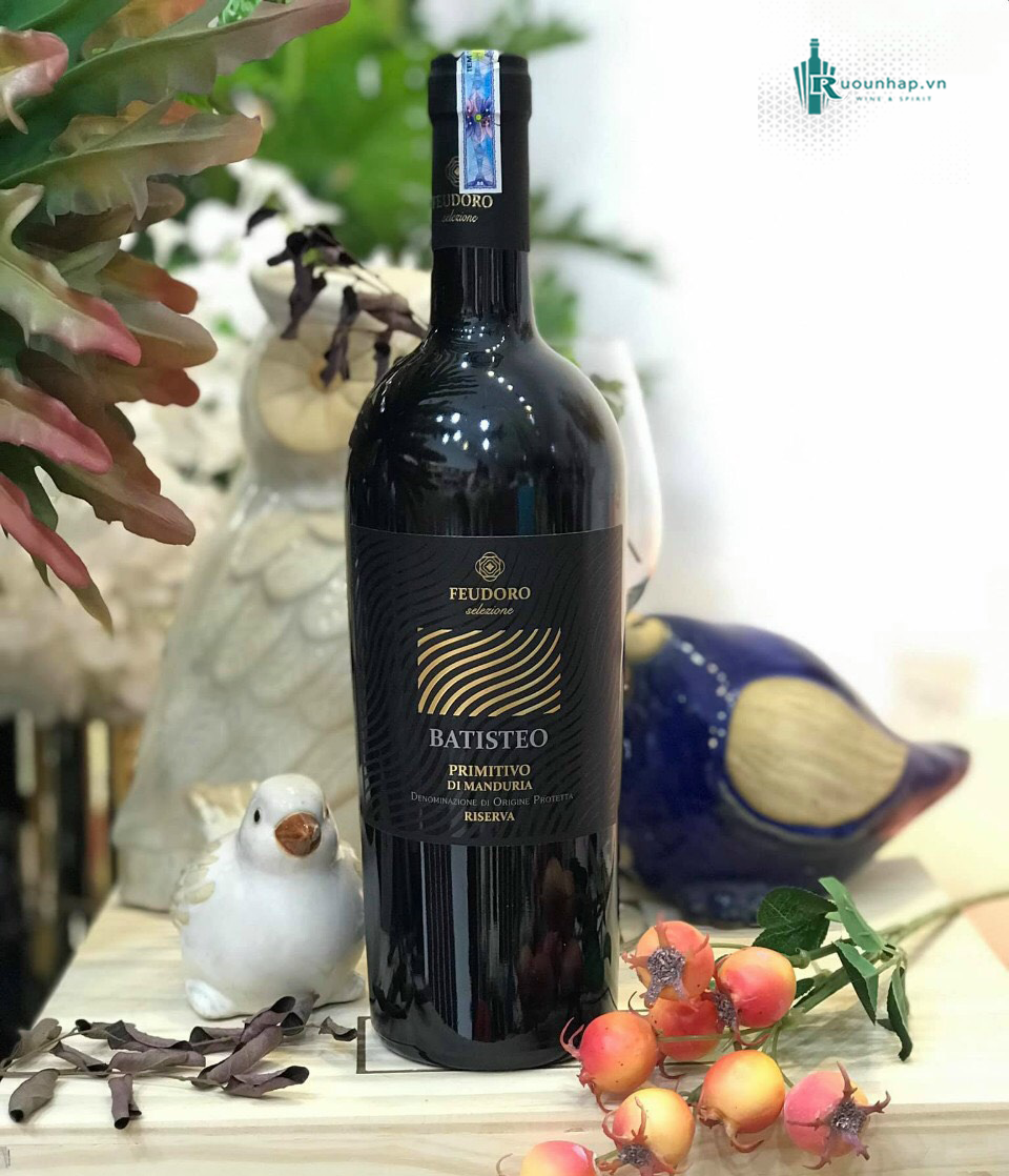 Rượu Vang Batisteo Primitivo di Manduria