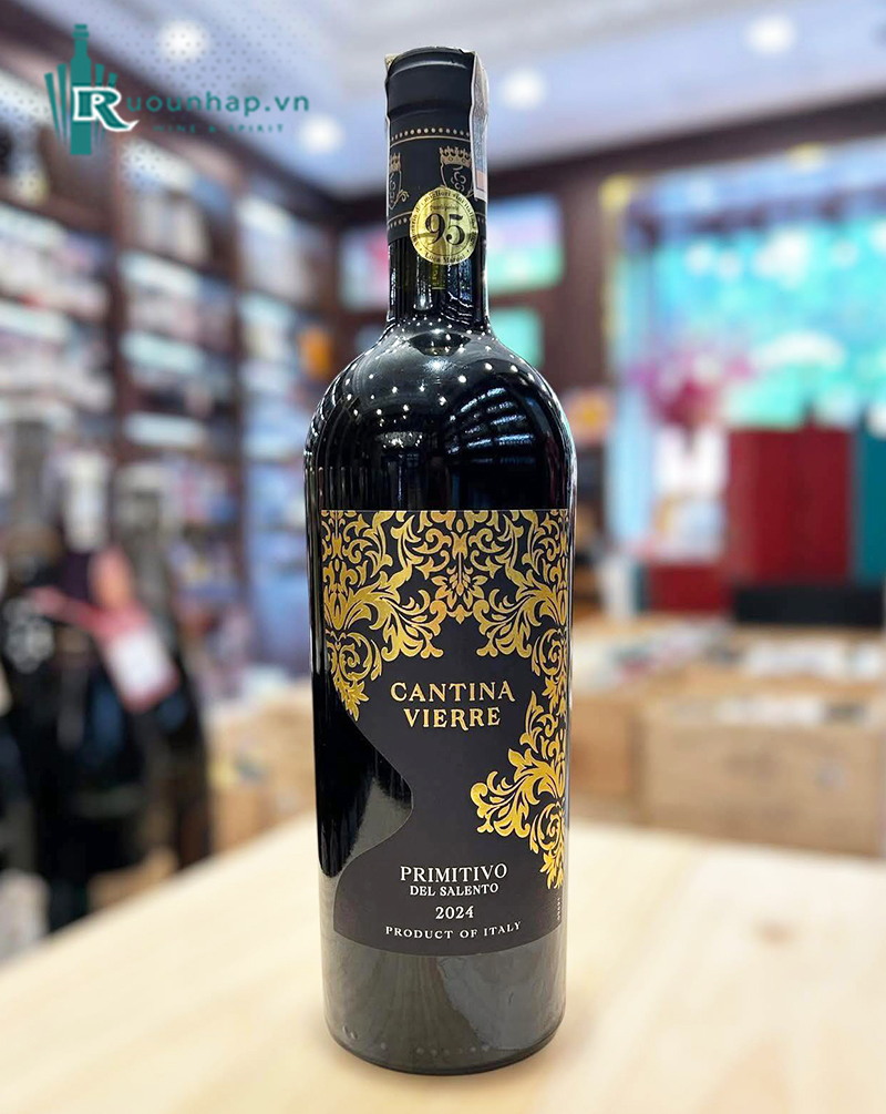 Rượu Vang Cantina Vierre Primitivo Del Salento 4 Rượu Vang Cantina Vierre Primitivo Del Salento