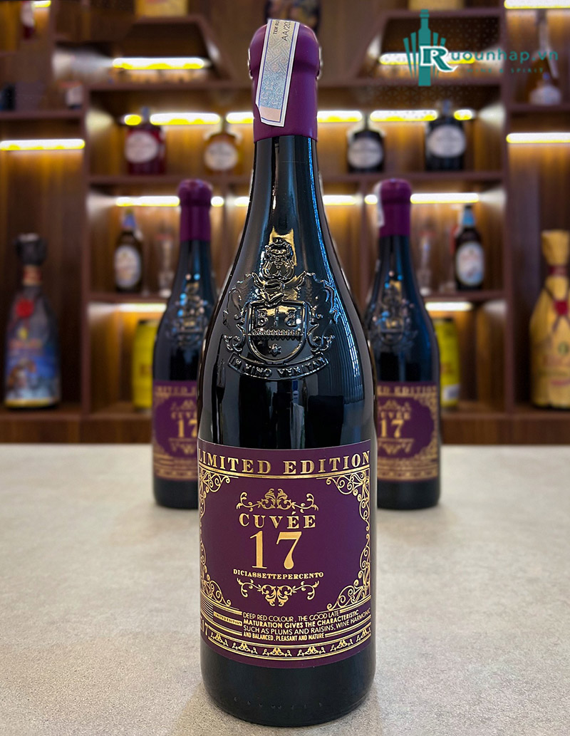 Rượu Vang Cuvee 17 Limited Edition