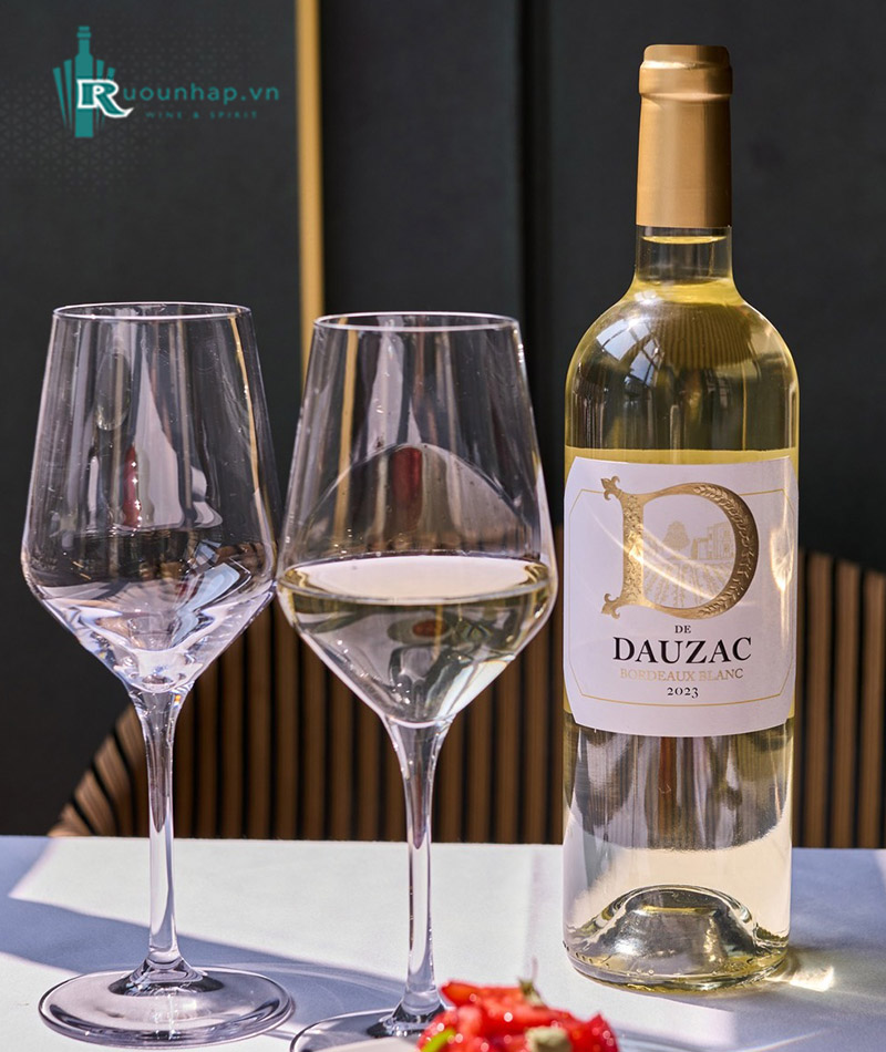 Rượu Vang D de Dauzac Blanc