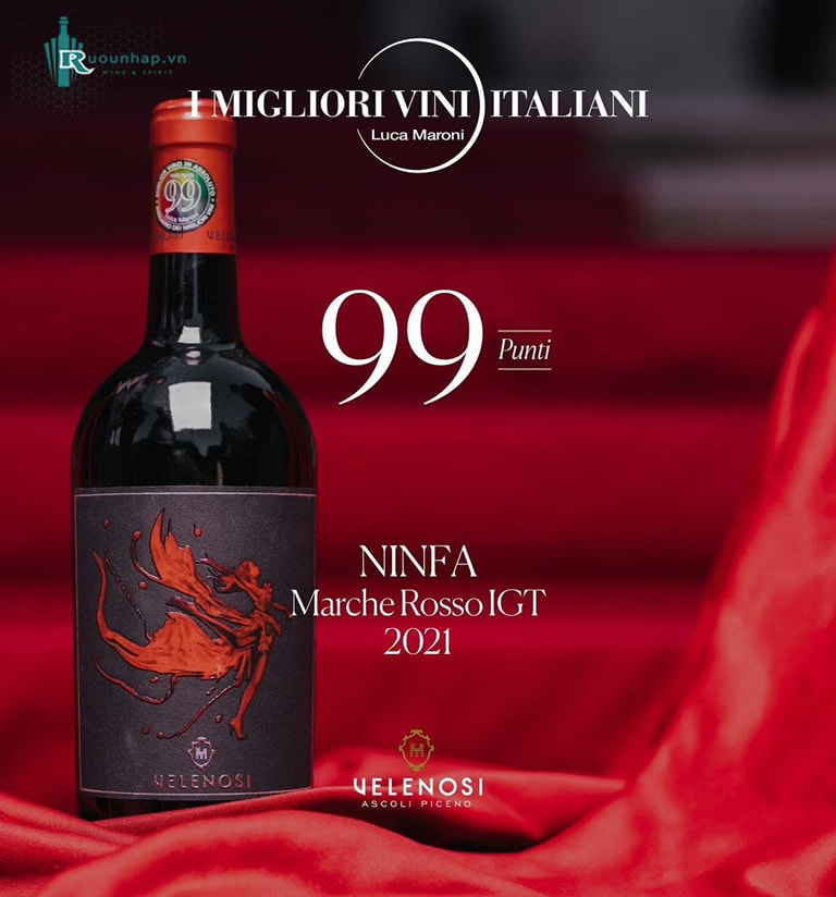 Rượu Vang Nữ Thần Ninfa Velenosi