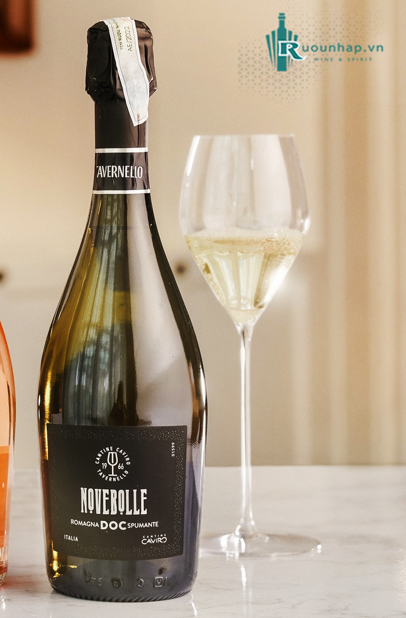 Rượu Vang Tavernello Novebolle Romagna Spumante Extra Dry 4 Rượu Vang Tavernello Novebolle Romagna Spumante Extra Dry