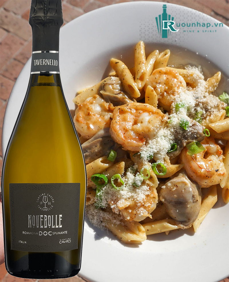 Rượu Vang Tavernello Novebolle Romagna Spumante Extra Dry 6 Rượu Vang Tavernello Novebolle Romagna Spumante Extra Dry