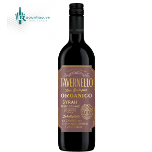 Rượu Vang Tavernello Organico Syrah Terre Siciliane