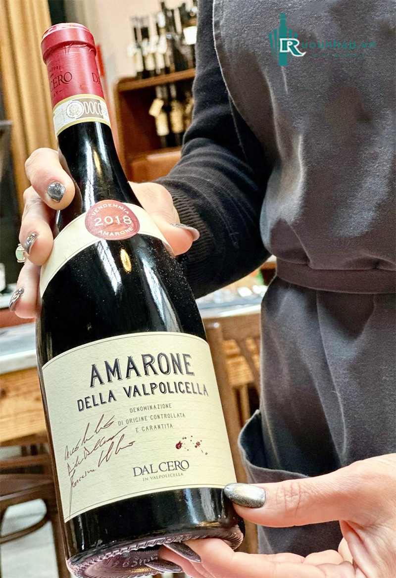 Rượu Vang Amarone Della Valpolicella Dalcero 4 Rượu Vang Amarone Della Valpolicella Dalcero