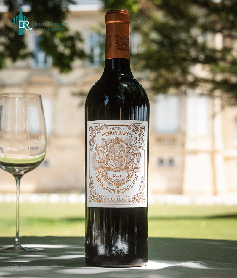 Rượu Vang Chateau Pichon Longueville Baron 6 Rượu Vang Chateau Pichon Longueville Baron