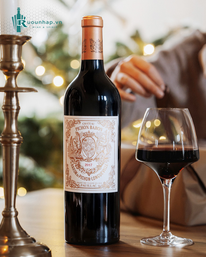 Rượu Vang Chateau Pichon Longueville Baron 4 Rượu Vang Chateau Pichon Longueville Baron