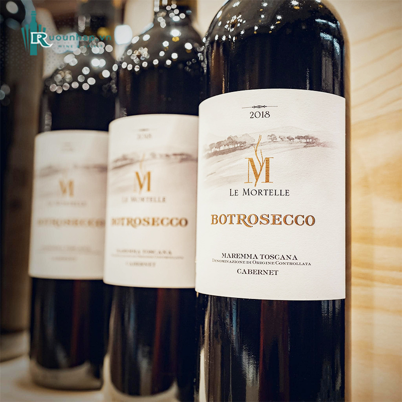 Rượu Vang Le Mortelle Botrosecco Maremma 5 Rượu Vang Le Mortelle Botrosecco Maremma