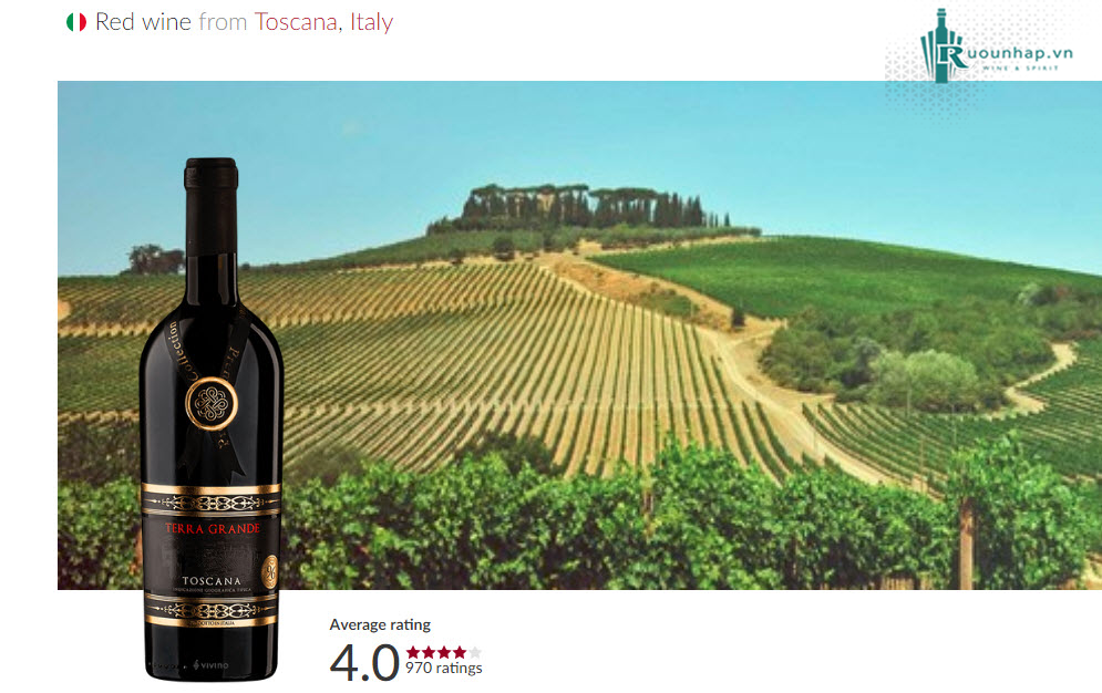 Rượu Vang Terra Grande Toscana